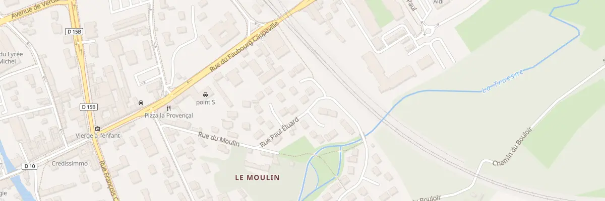 Plan du 7 Rue Paul Eluard à Gisors