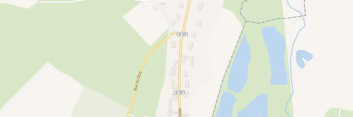 Plan du 635 Rue de la Vallée à Estréelles