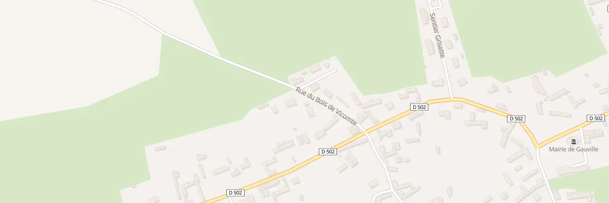Plan du 3 Rle du Bois Vicomte à Gauville