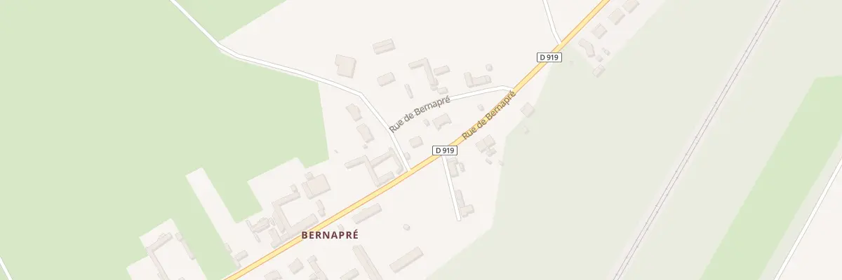 Plan du 3 Rue du Calvaire à Romescamps