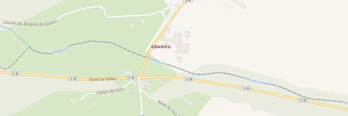 Plan du 5081A Granou à Prudhomat
