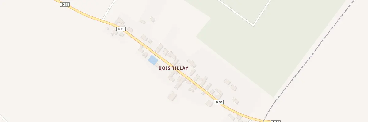 Plan du 13 Bois Tillay à Tillay-le-Péneux