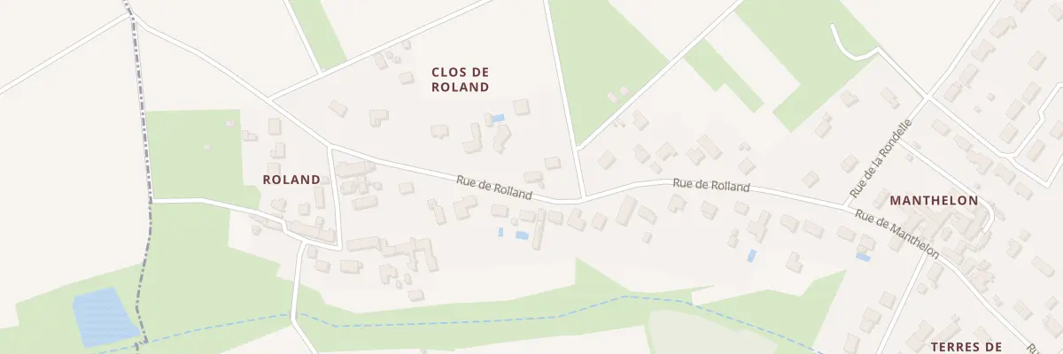 Plan du 278 Rue de Rolland à Mézières-lez-Cléry