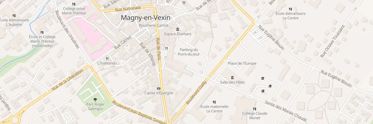Plan du 33 Pl d’Armes à Magny-en-Vexin