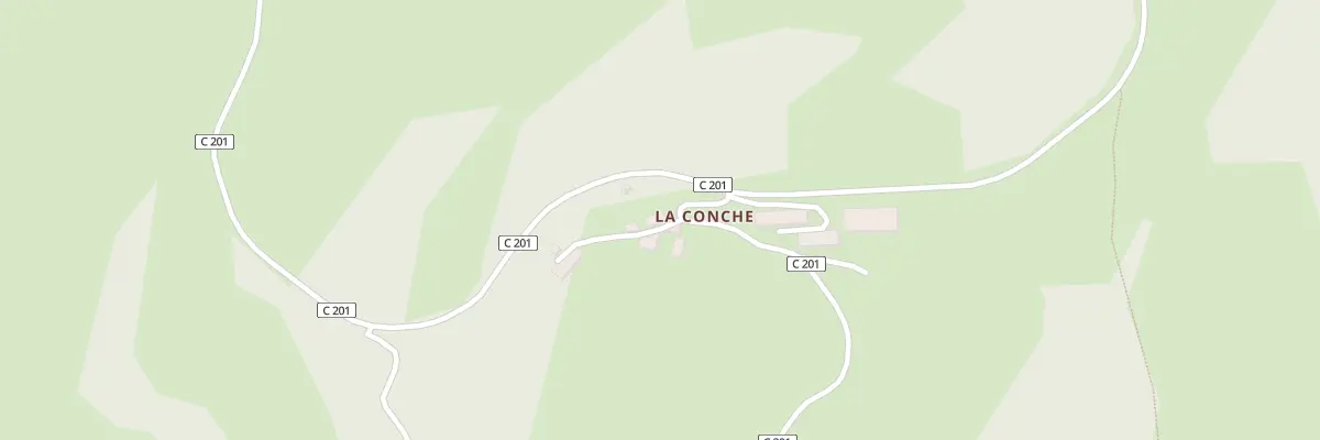 Plan du 4 La Conche. à Faux-Mazuras