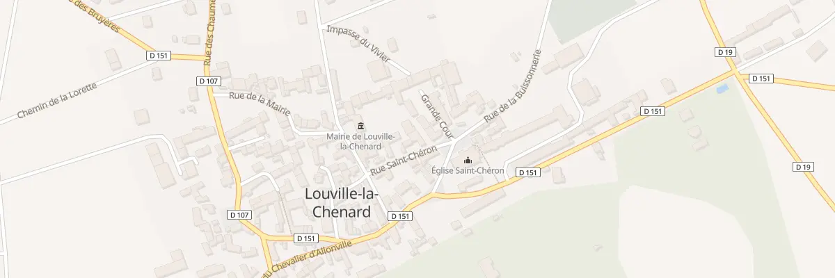 Plan du 4 Rue Saint-Chéron à Louville-la-Chenard