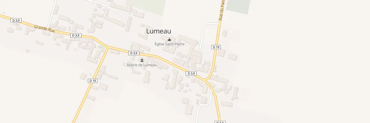 Plan du 40 Gr Grande Rue à Lumeau