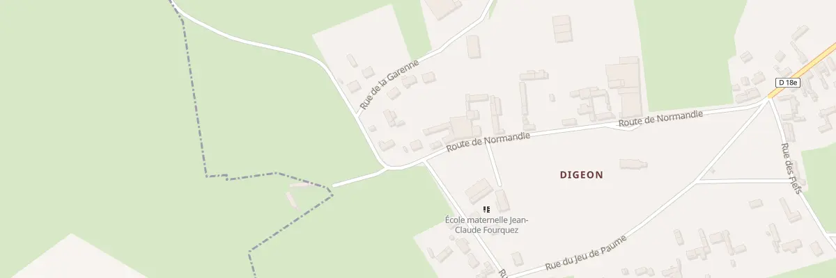 Plan du 5067A Digeon à Morvillers-Saint-Saturnin