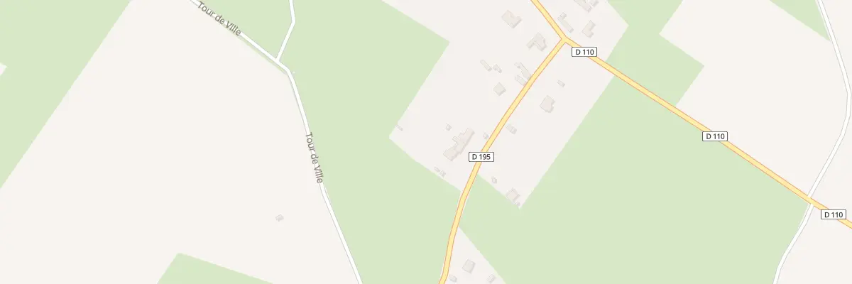 Plan du 12 Rue d’Ostende à Andainville