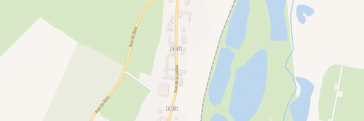 Plan du 522 Rue de la Vallée à Estréelles