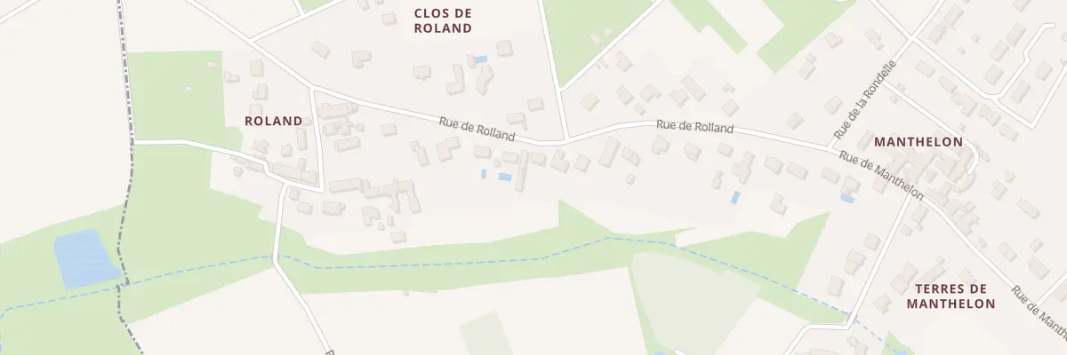 Plan du 249 Rue de Rolland à Mézières-lez-Cléry