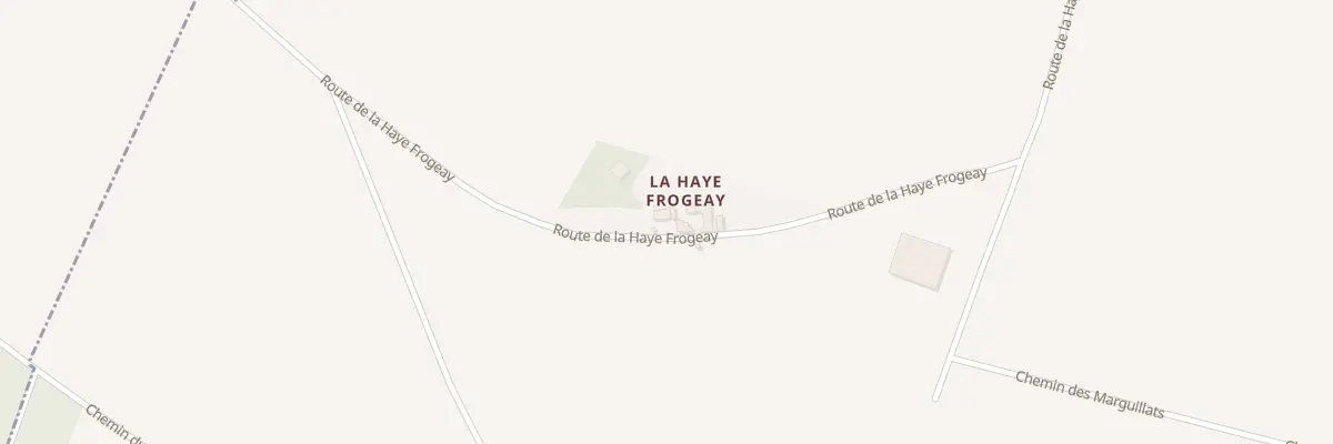 Plan du 5122 La Haye Frogeay à Autouillet
