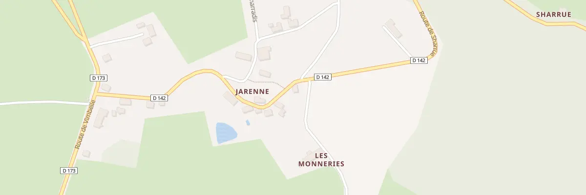Plan du 5079 Jarennes à Beaumont
