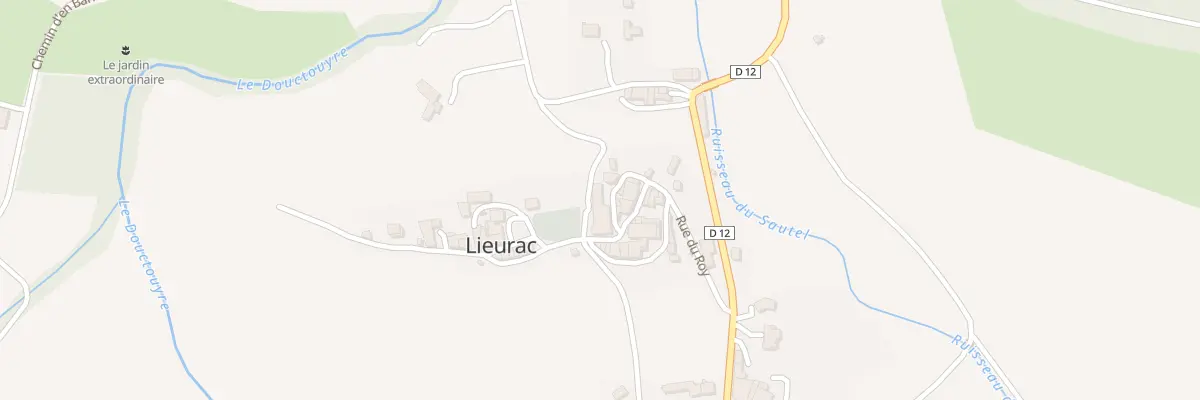 Plan du 42 Lieurac à Lieurac