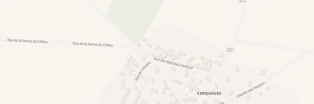 Plan du 7 Rue de Marchais Parfond à Orphin