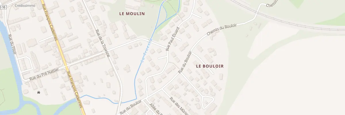Plan du 19 Rue Paul Eluard à Gisors