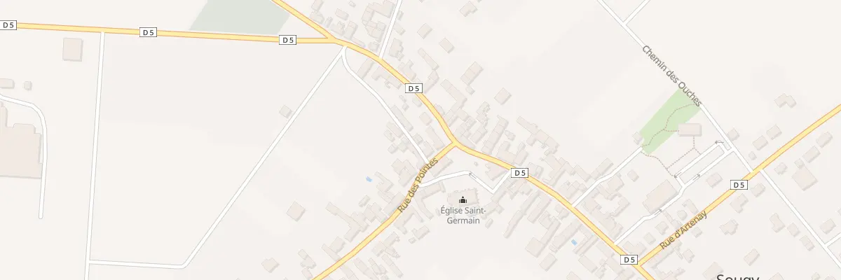 Plan du 27 Rue des Pointes à Sougy