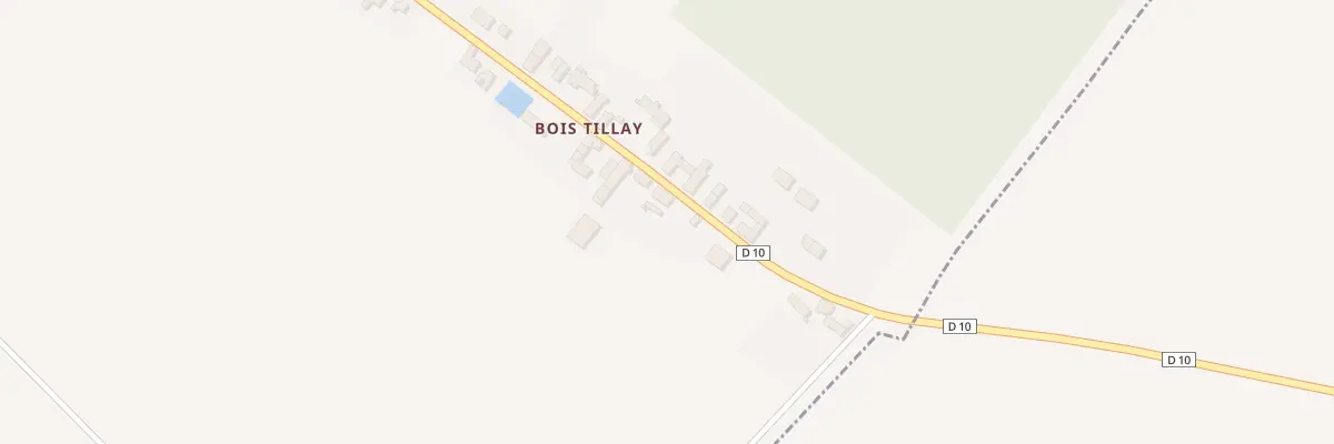 Plan du 20 Bois Tillay à Tillay-le-Péneux