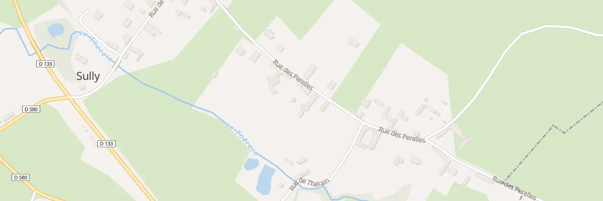 Plan du 13 Rue des Perelles à Sully