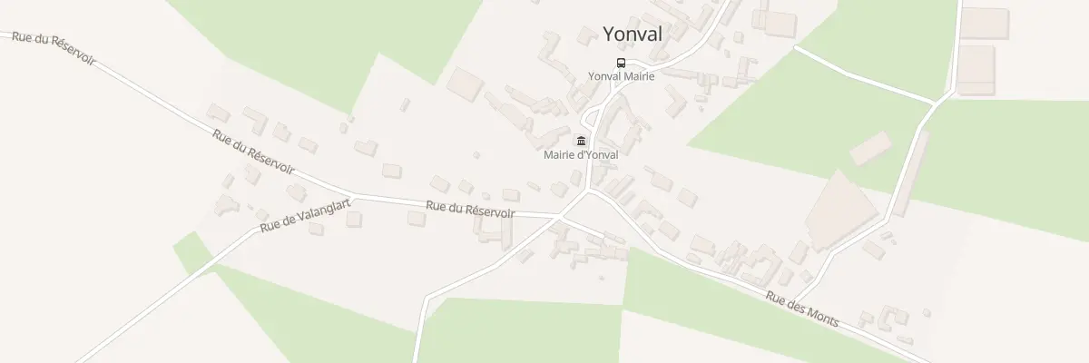 Plan du 2 Rue du Réservoir à Yonval