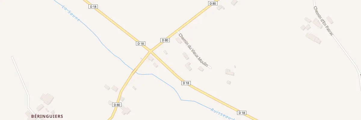 Plan du 9004 Le Vieux Moulin à Cambiac