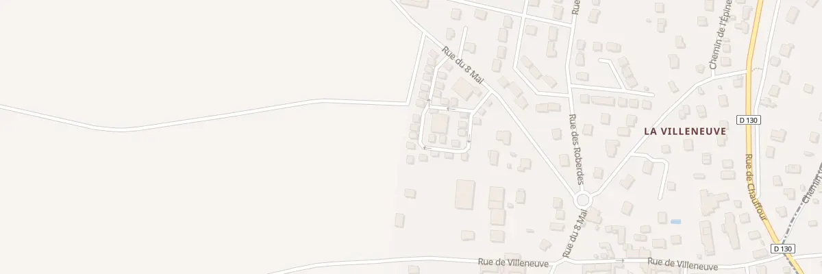 Plan du 20 Rue du Fossé Ramé à Mézières-sur-Seine