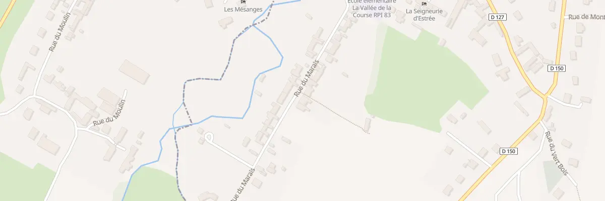 Plan du 21 Rue du Marais à Estrée