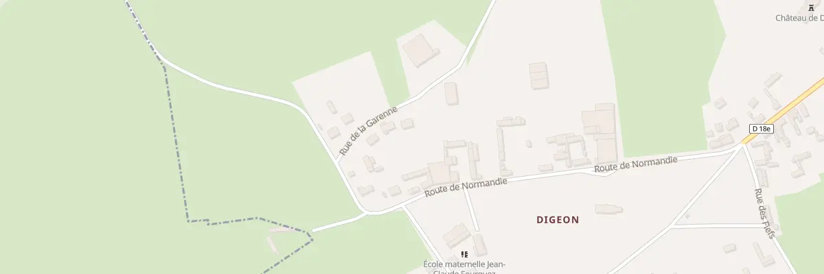 Plan du 6 Rue de la Garenne à Morvillers-Saint-Saturnin