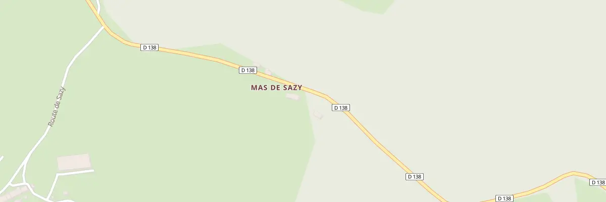 Plan du 5062A Mas de Sazy à Saint-Amand-le-Petit