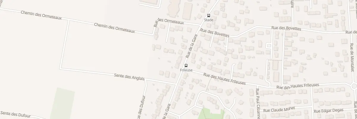 Plan du 23 Rue de la Gare à Issou