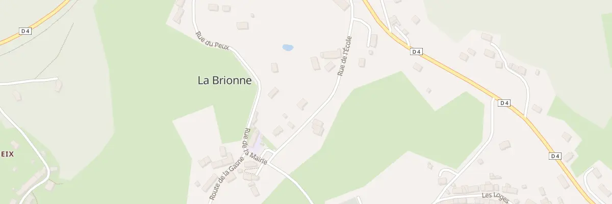 Plan du 4 Rue de l’Ecole à La Brionne