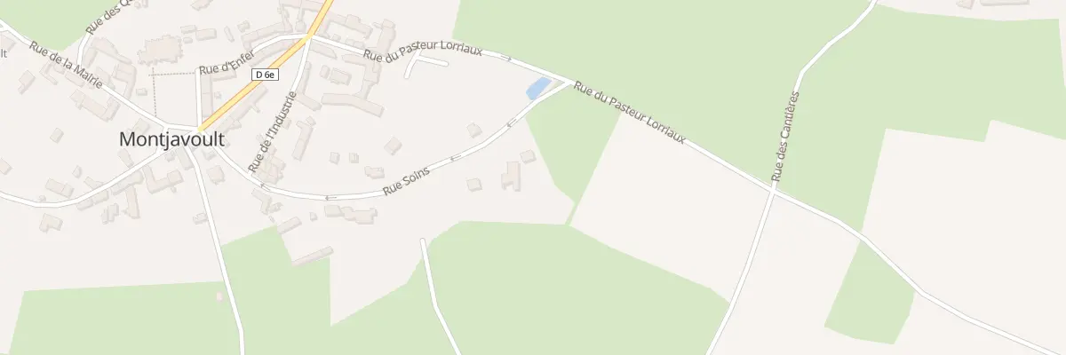 Plan du 16 Rue Soins à Montjavoult