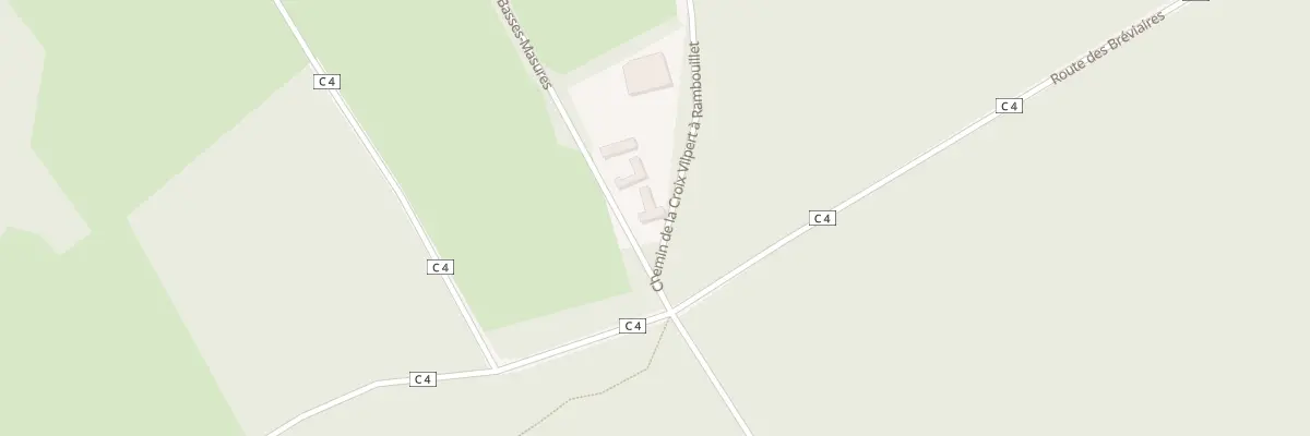 Plan du 1 Che de la Croix Vilpert à Poigny-la-Forêt