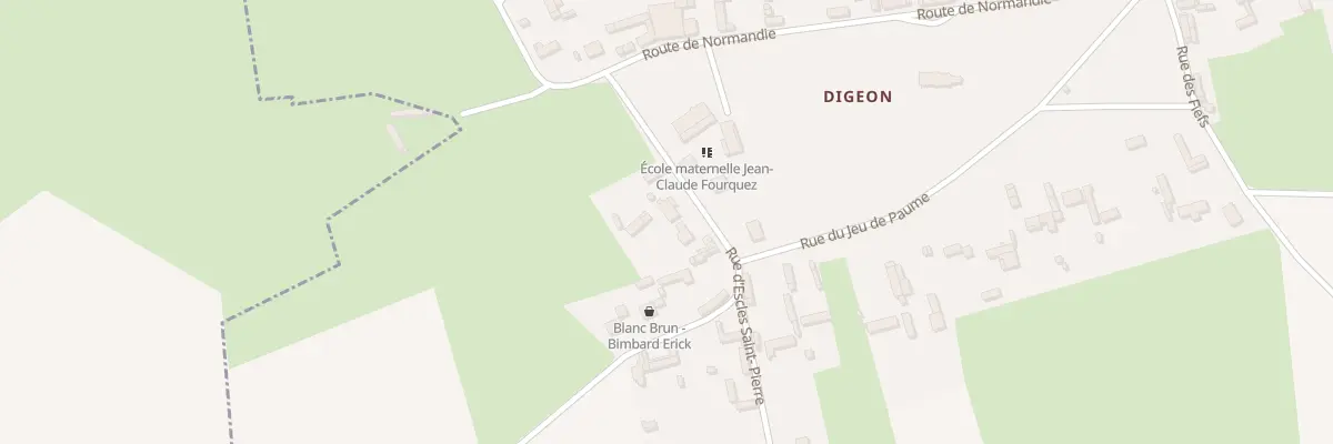 Plan du 8 Rue d’Escles à Morvillers-Saint-Saturnin