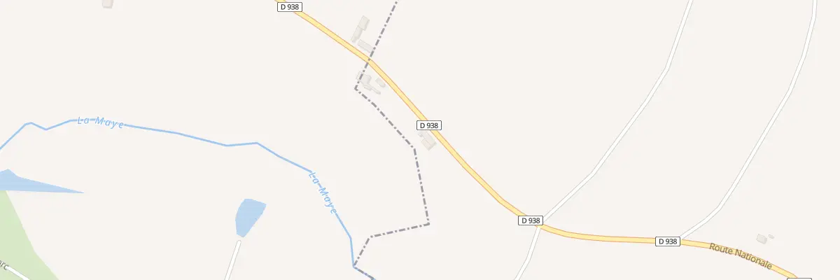 Plan du 1331 Rte Nationale à Machy