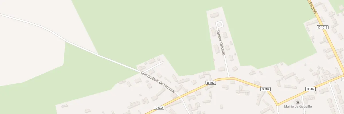 Plan du 8 Rle du Bois Vicomte à Gauville