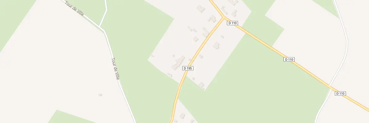 Plan du 6 Rue d’Ostende à Andainville
