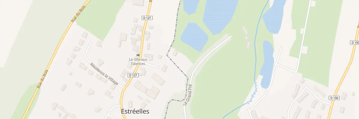 Plan du 358 Rue de la Course à Estrée