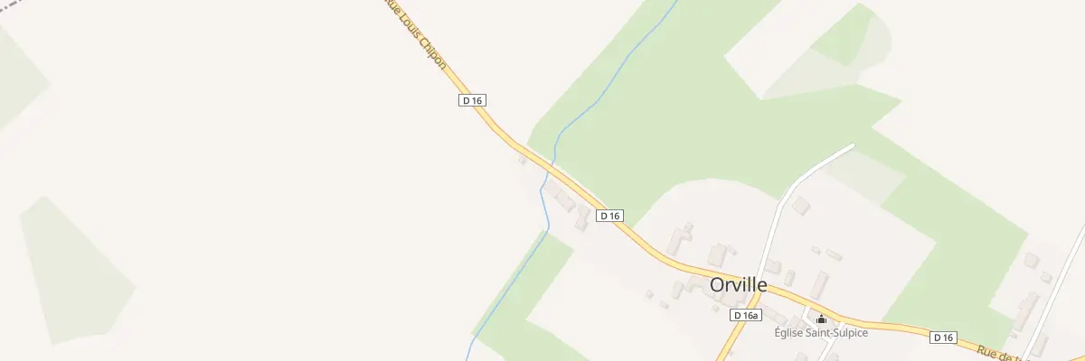 Plan du 11 Rue Louis Chipon à Orville