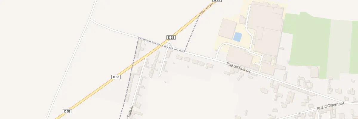 Plan du 20 Rue de Buleux à Forceville-en-Vimeu