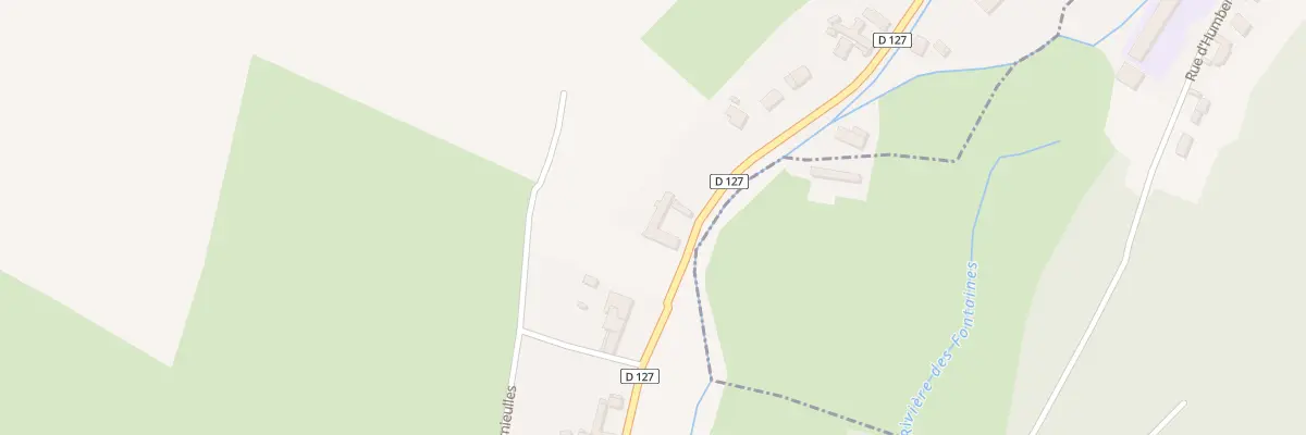 Plan du 62 Rue de la Vallée à Inxent