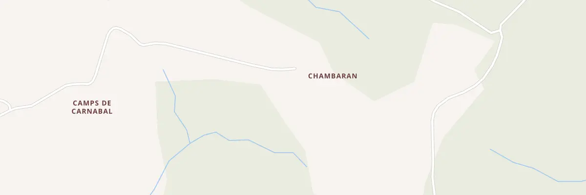 Plan du 65 Chambaran à Lapenne