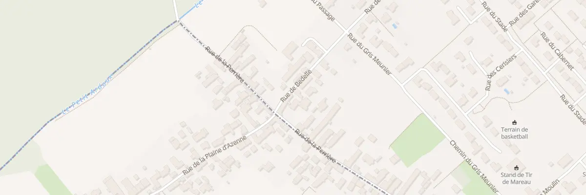 Plan du 42 Rue de Bedelle à Mareau-aux-Prés