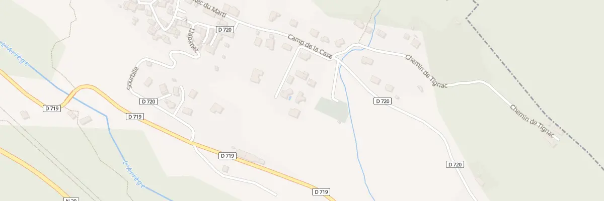 Plan du 12 Petignol à Perles-et-Castelet