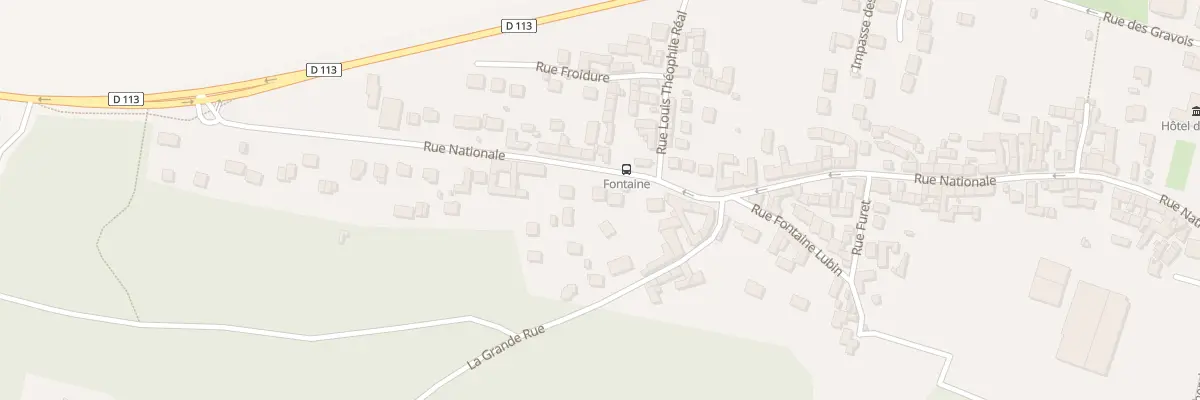 Plan du 185B Rue Nationale à Mézières-sur-Seine