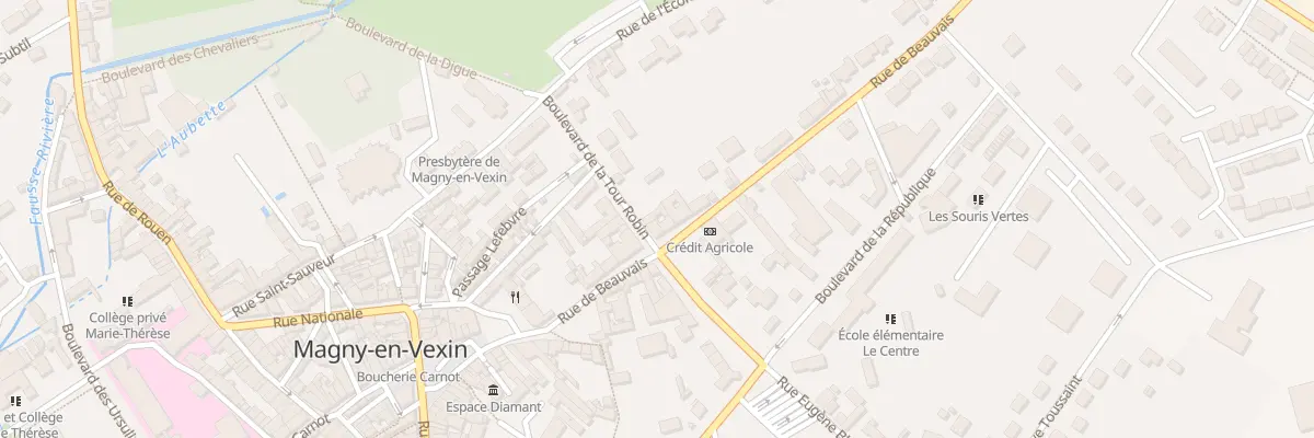 Plan du 5 Rue de Beauvais à Magny-en-Vexin