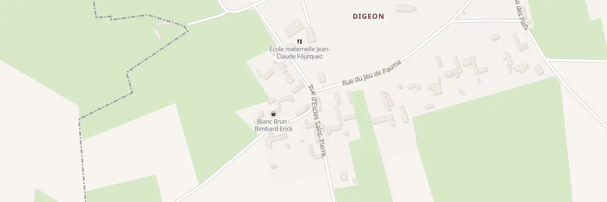 Plan du 12 Rue d’Escles à Morvillers-Saint-Saturnin