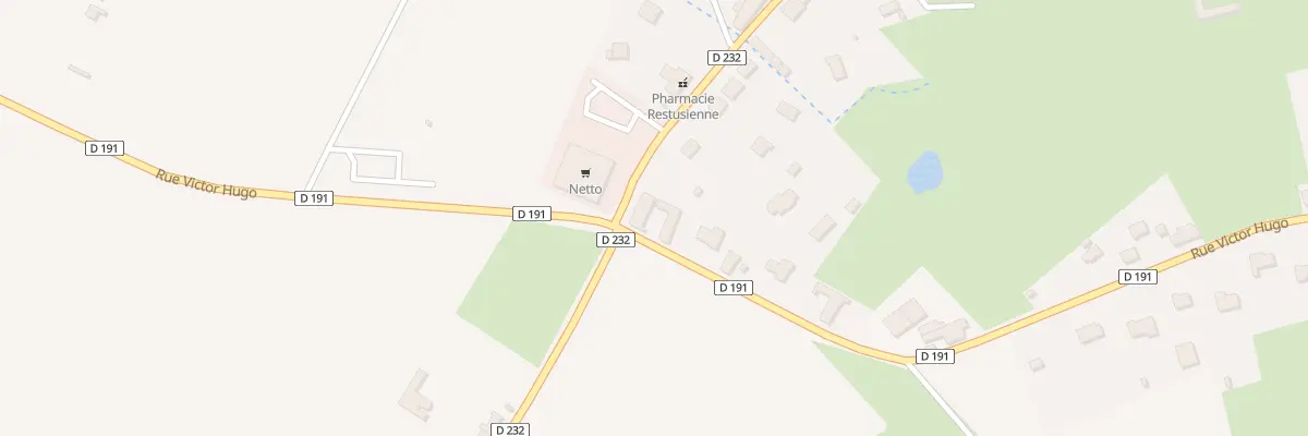 Plan du 2 Rue Victor Hugo à Rety