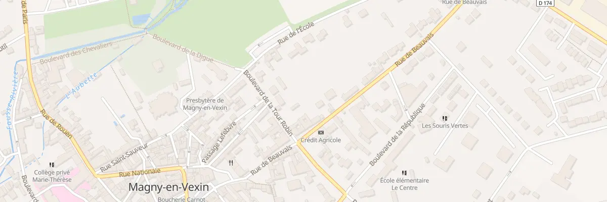 Plan du 9 Rue de Beauvais à Magny-en-Vexin
