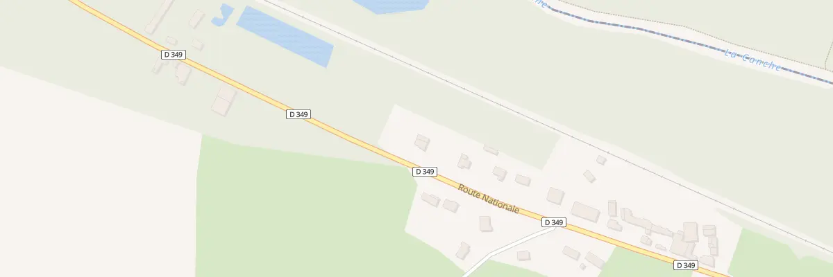 Plan du 15 Rte Nationale à Beaumerie-Saint-Martin